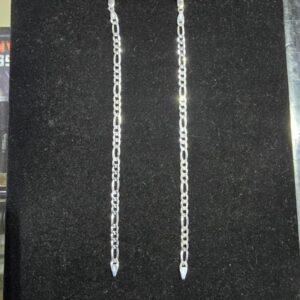 Pulsera de Plata Figaro Extra Flat | 12.0mm | Mod: PFIX12020